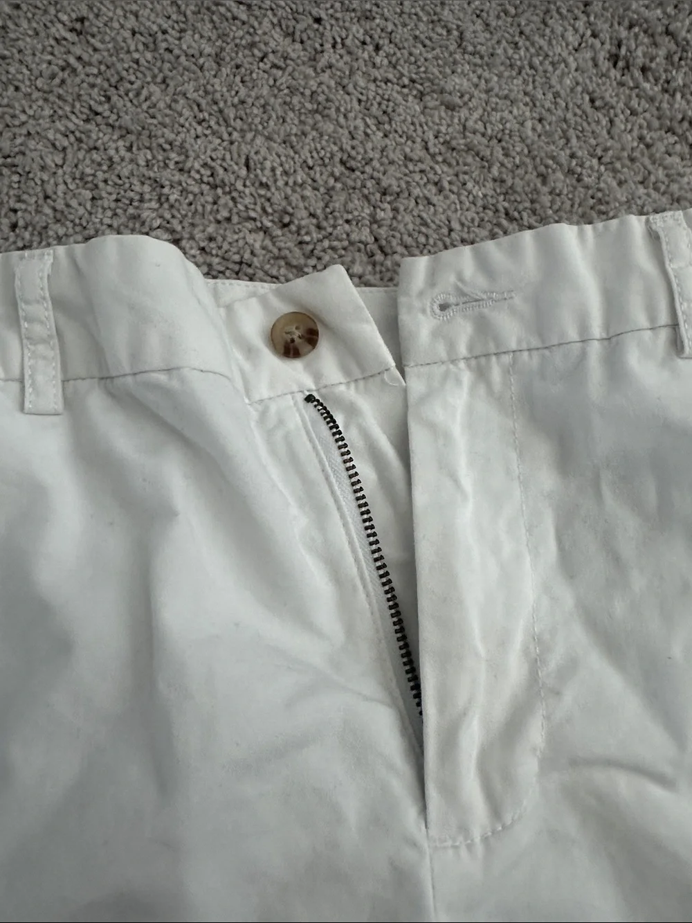 Polo by Ralph Lauren White Cotton Chinos